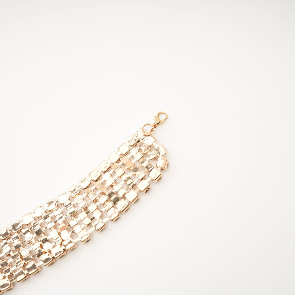 Rosalee Crystal Layered Necklace Avalabel