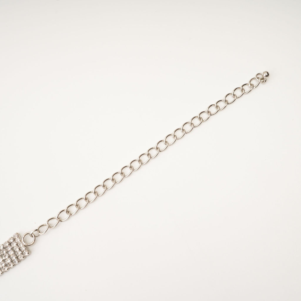 Natassia Fringed Crystal Necklace Avalabel