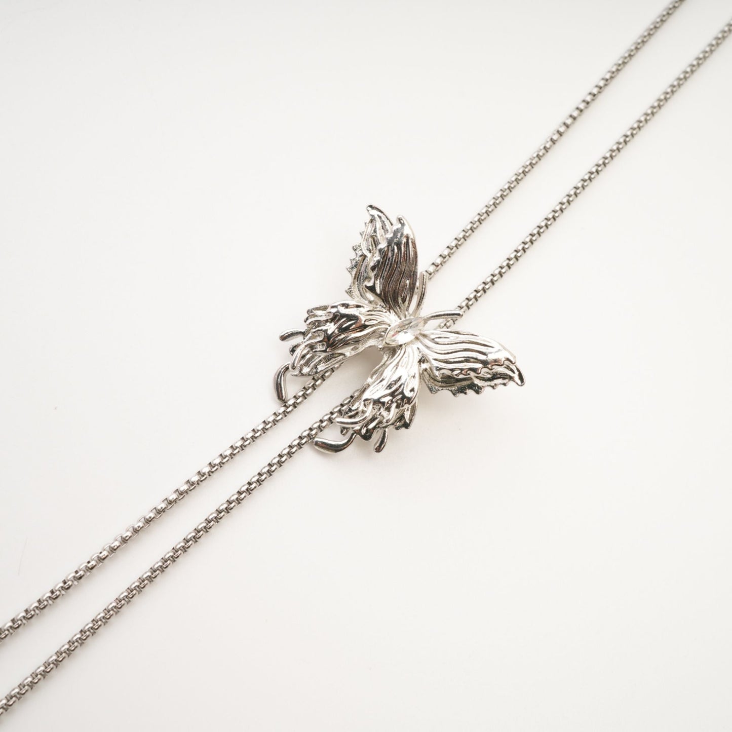 Priscille Adjustable Butterfly-Charm Necklace Avalabel