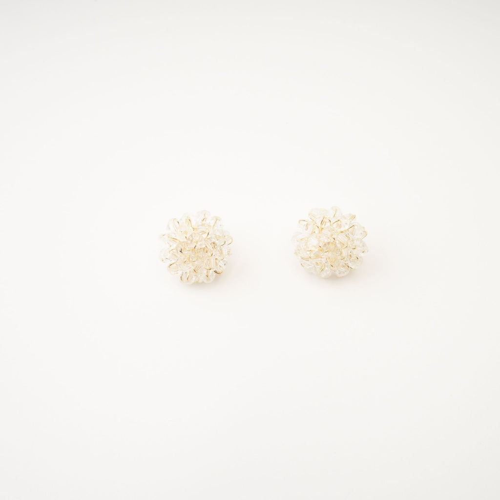 Cora Beaded Flower Stud Earrings Avalabel