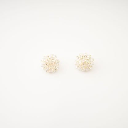 Cora Beaded Flower Stud Earrings Avalabel