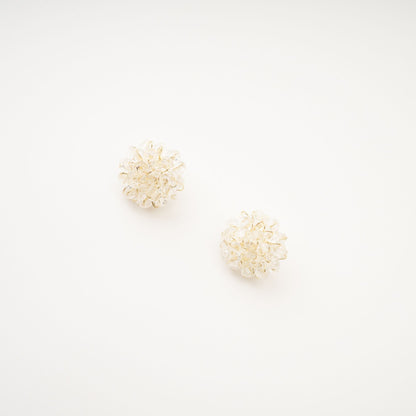 Cora Beaded Flower Stud Earrings Avalabel