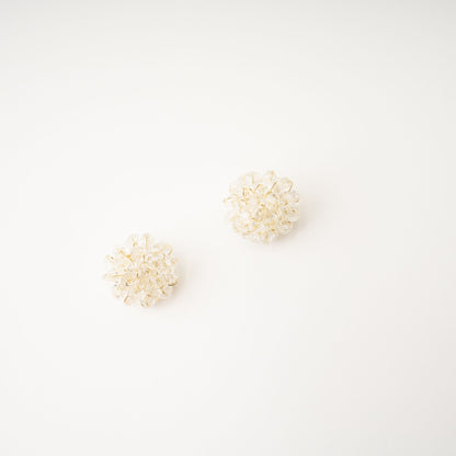 Cora Beaded Flower Stud Earrings Avalabel