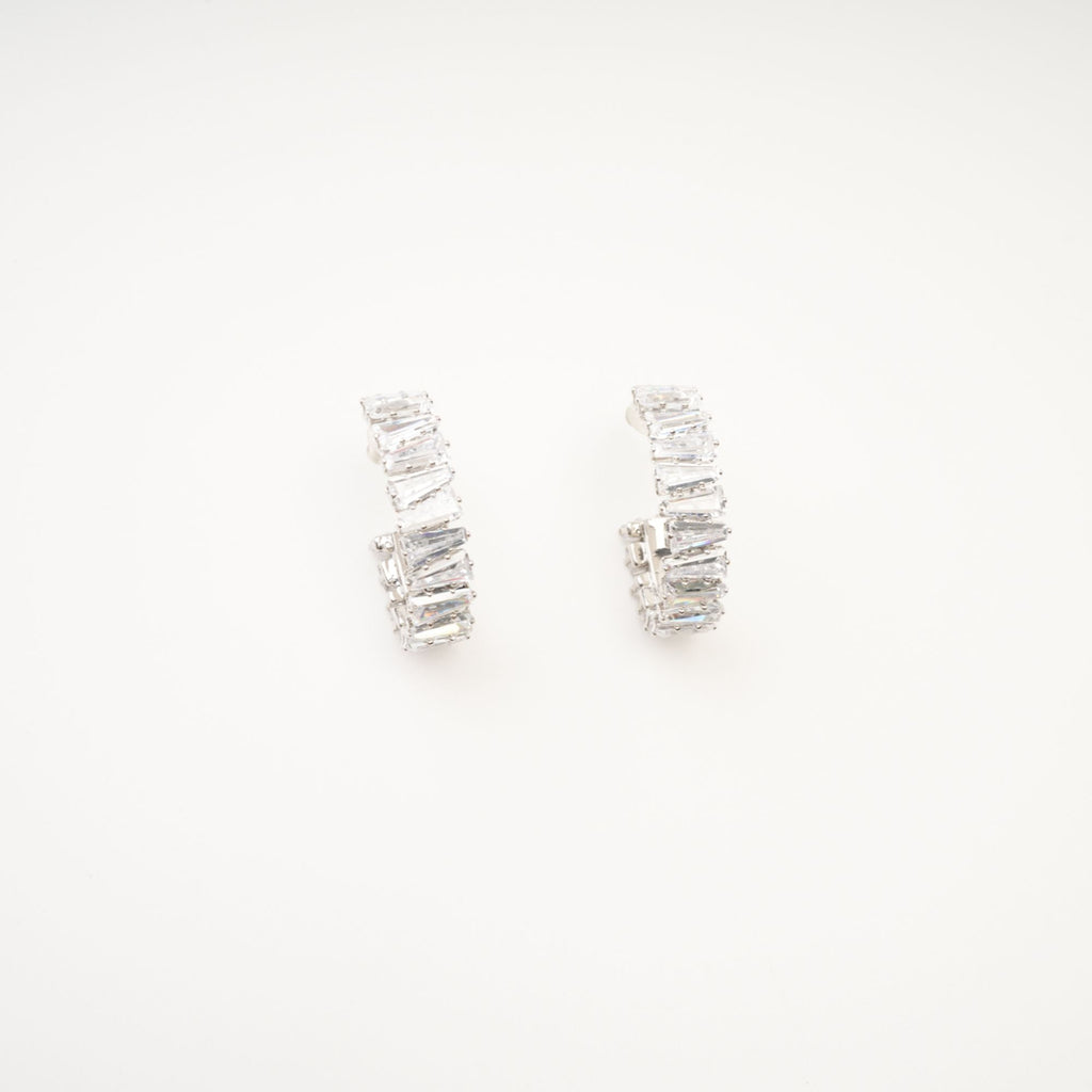 Ysabella Crystal-Embellished Hoop Earrings Avalabel