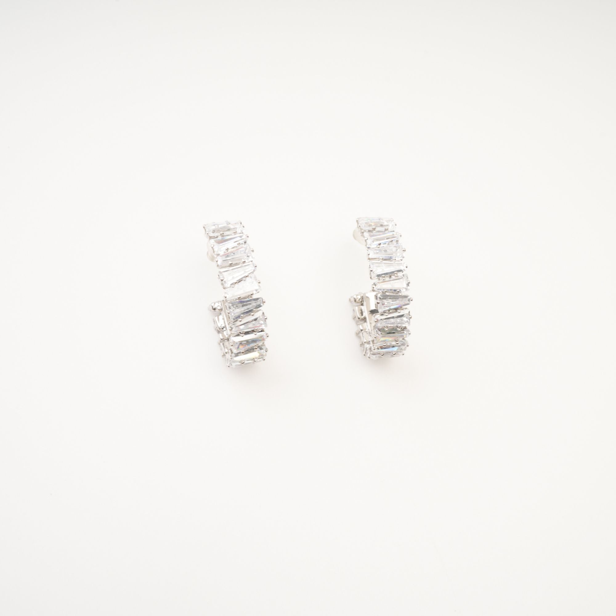 Ysabella Crystal-Embellished Hoop Earrings Avalabel