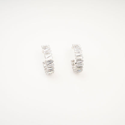 Ysabella Crystal-Embellished Hoop Earrings