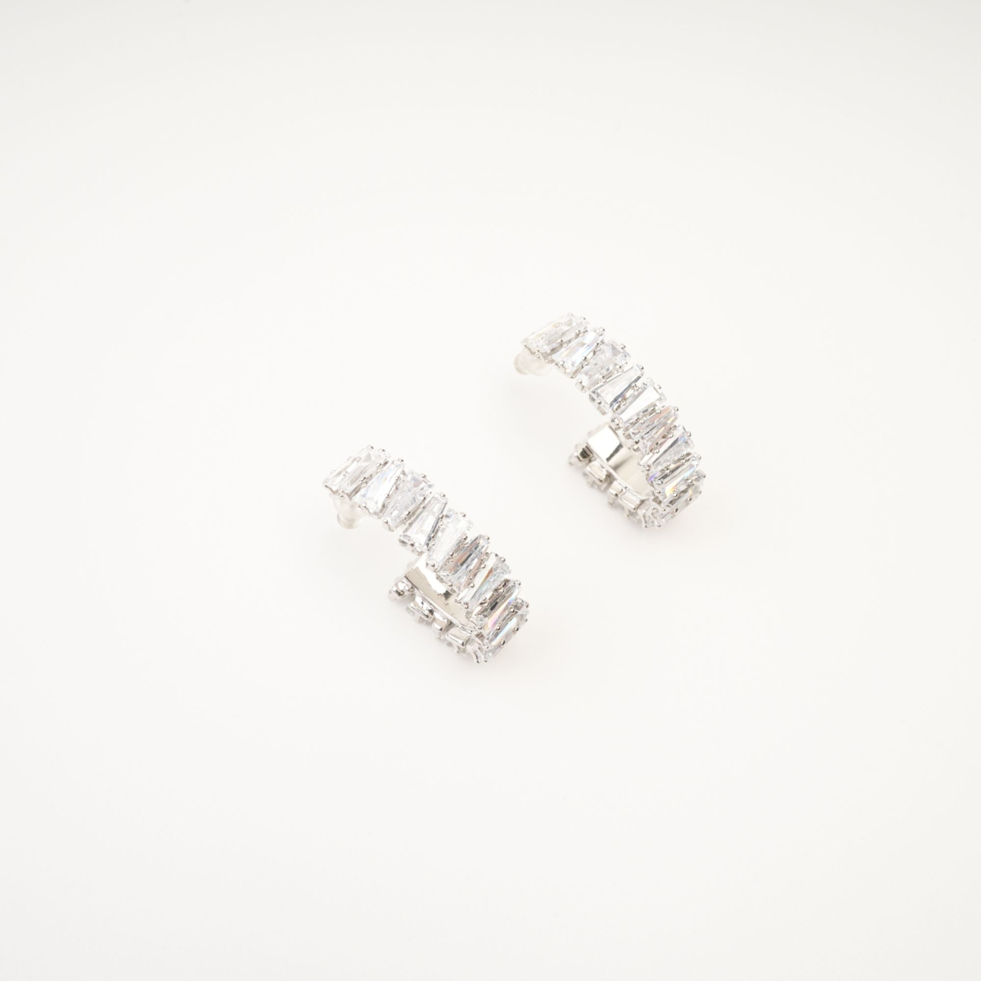 Ysabella Crystal-Embellished Hoop Earrings Avalabel