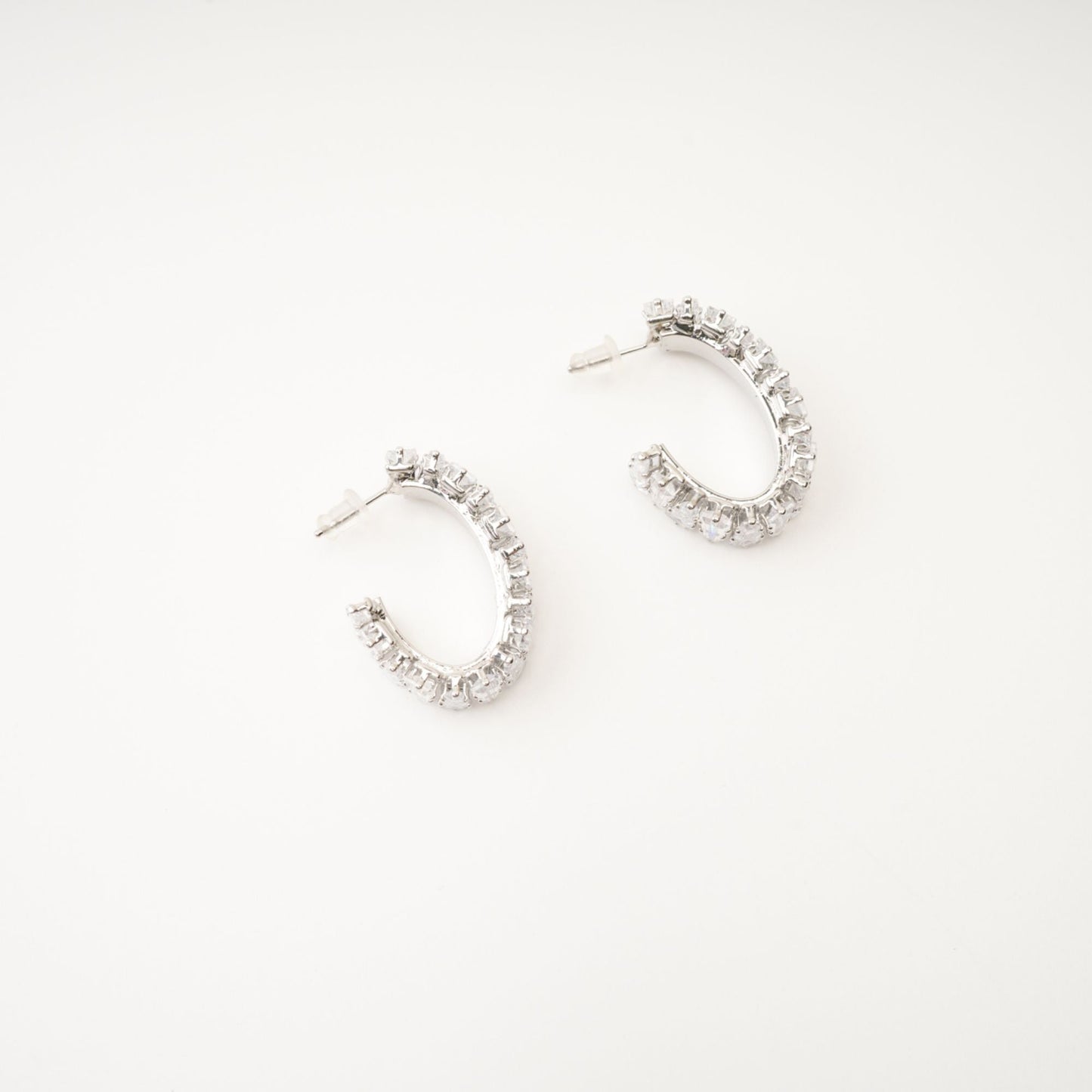 Ysabella Crystal-Embellished Hoop Earrings