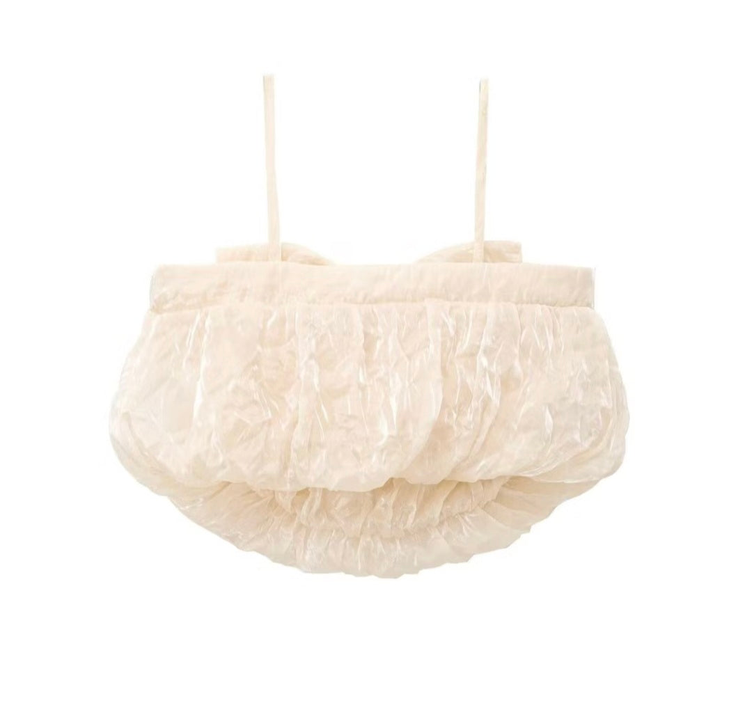 Addison Bownot Top In Ivory Avalabel