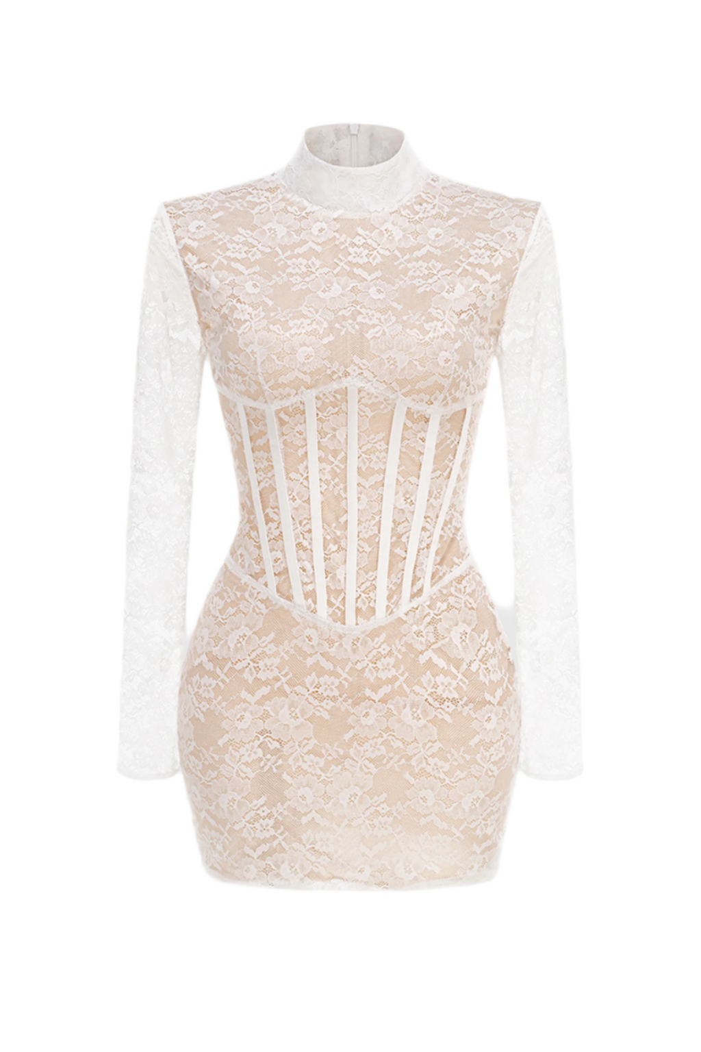 Lace Corset Mini Dress Avalabel