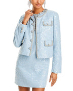 EMBELLISHED BOUCLÉ JACKET Avalabel
