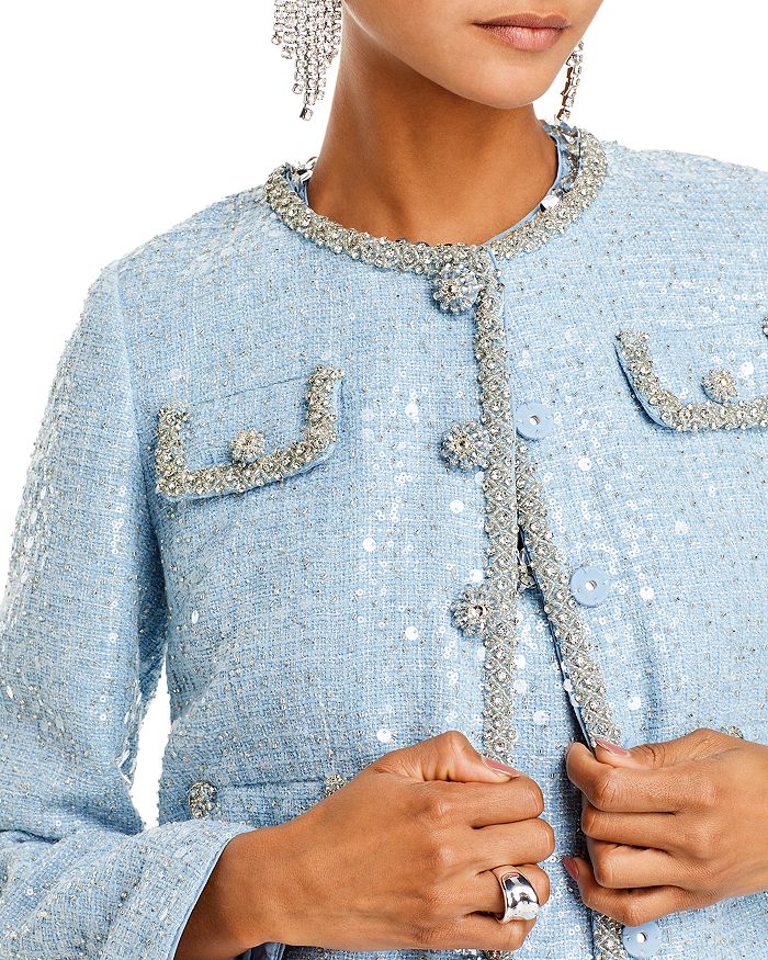 EMBELLISHED BOUCLÉ JACKET Avalabel