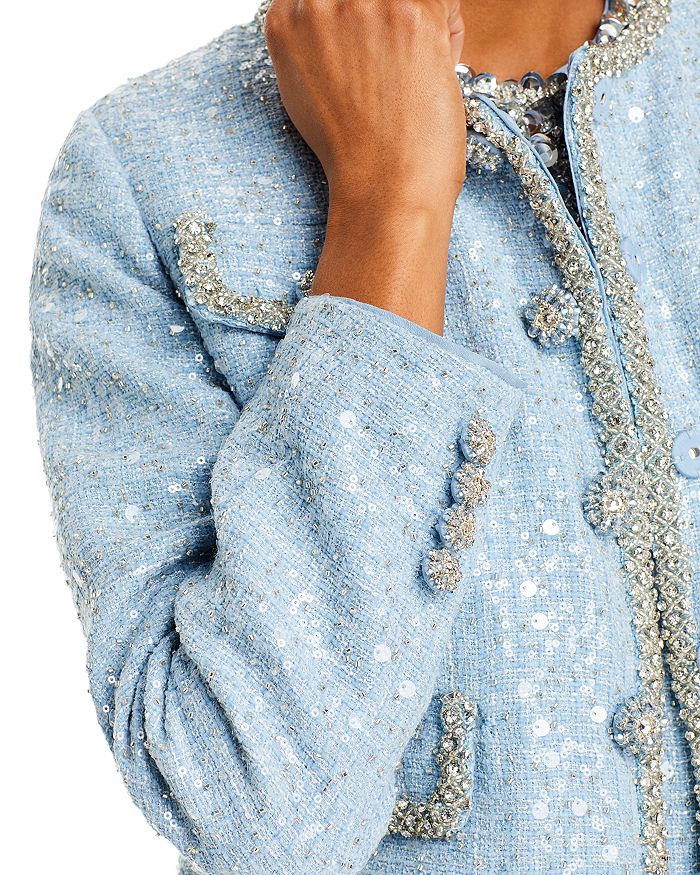 EMBELLISHED BOUCLÉ JACKET Avalabel