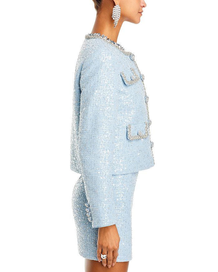 EMBELLISHED BOUCLÉ JACKET Avalabel