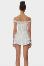 Thara Lace Off Shoulder Corset Avalabel
