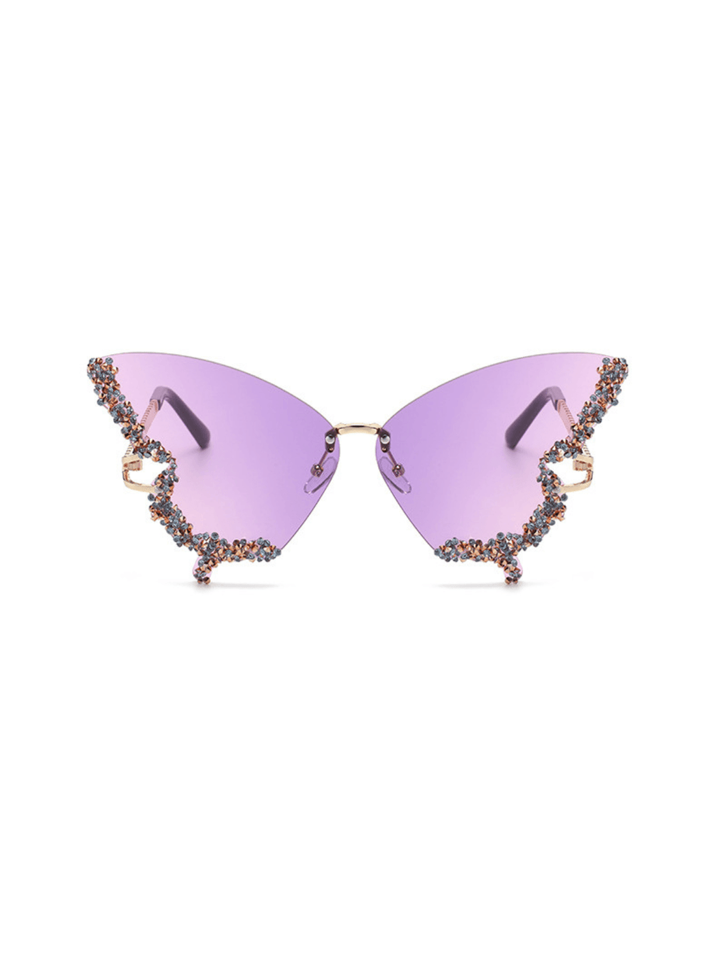 Tierney Butterfly Crystal Sunglasses Avalabel