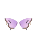 Tierney Butterfly Crystal Sunglasses Avalabel