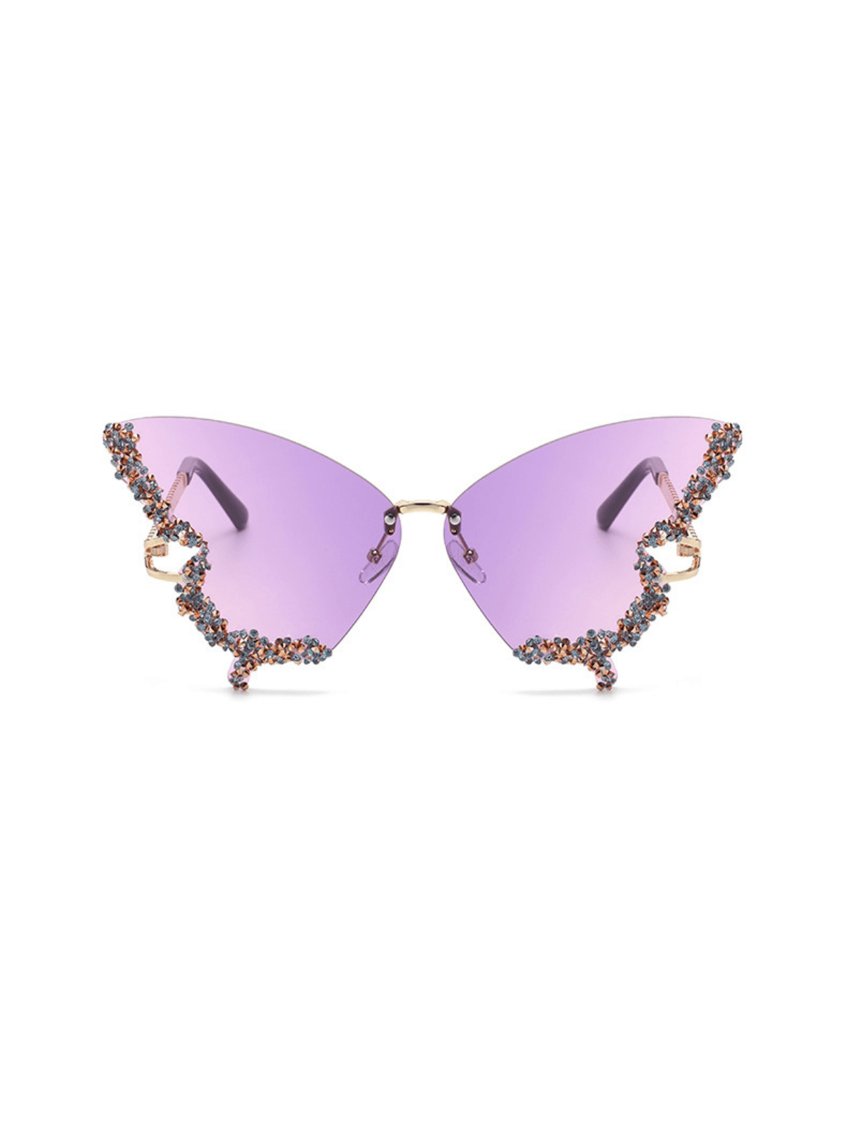 Tierney Butterfly Crystal Sunglasses Avalabel