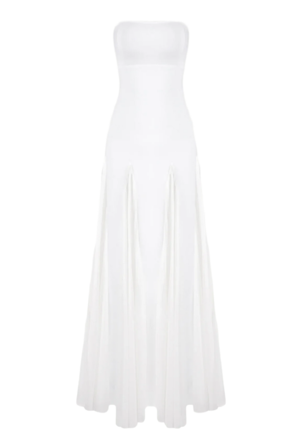 Dimiya Strapless Mesh Maxi Bandage Dress Avalabel