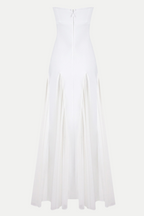 Dimiya Strapless Mesh Maxi Bandage Dress Avalabel
