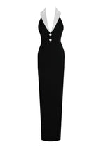 Tsanko Halter Maxi Bandage Dress Avalabel