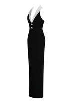 Tsanko Halter Maxi Bandage Dress Avalabel