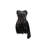 ANGEL Corset Draped Mini Dress Avalabel