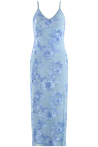 Floral Lace Lined Cami Midi Dress Soraya