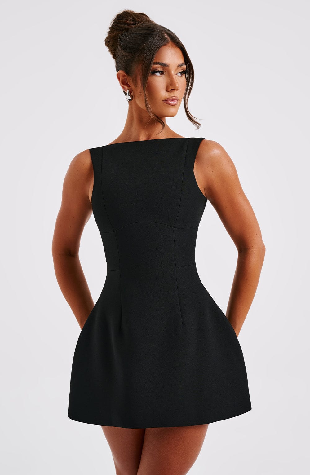 Alana Mini Dress - Black Avalabel