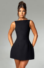 Alana Mini Dress - Black Avalabel