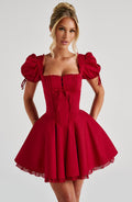 Annie Mini Dress - Red Avalabel