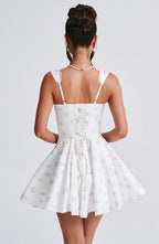Antonella Mini Dress - Multi Floral Print Avalabel