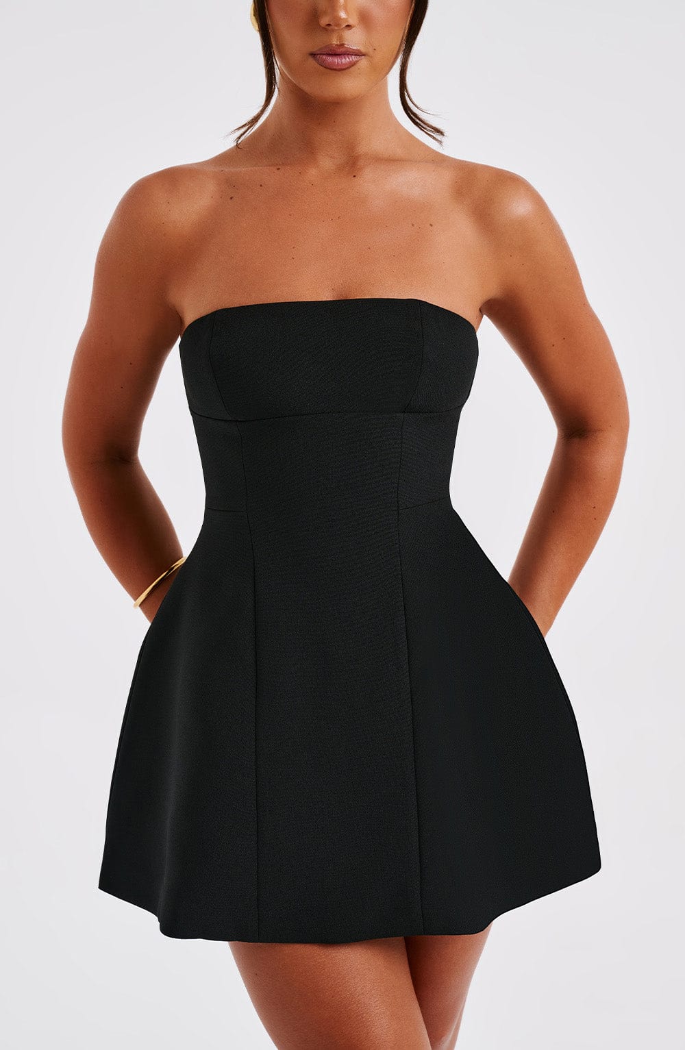 Asha Mini Dress - Black Avalabel