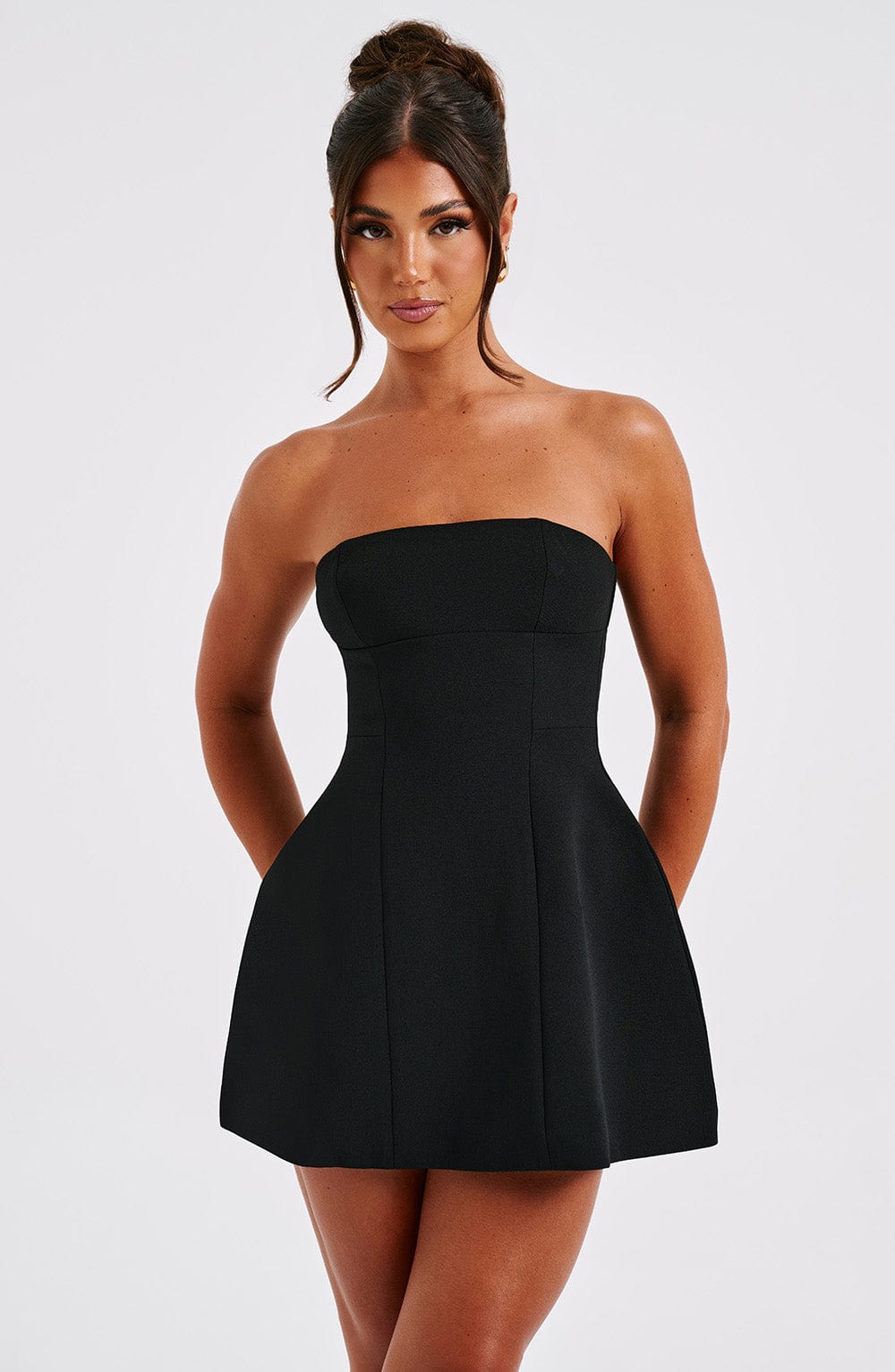Asha Mini Dress - Black Avalabel