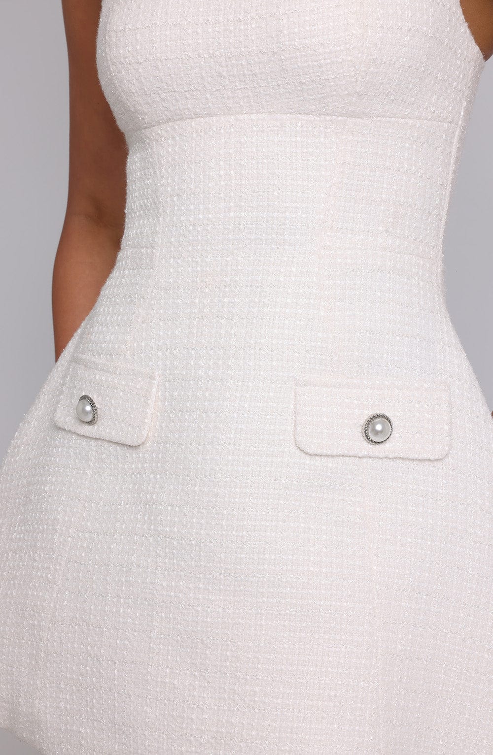 Bessie Mini Dress - Ivory Avalabel