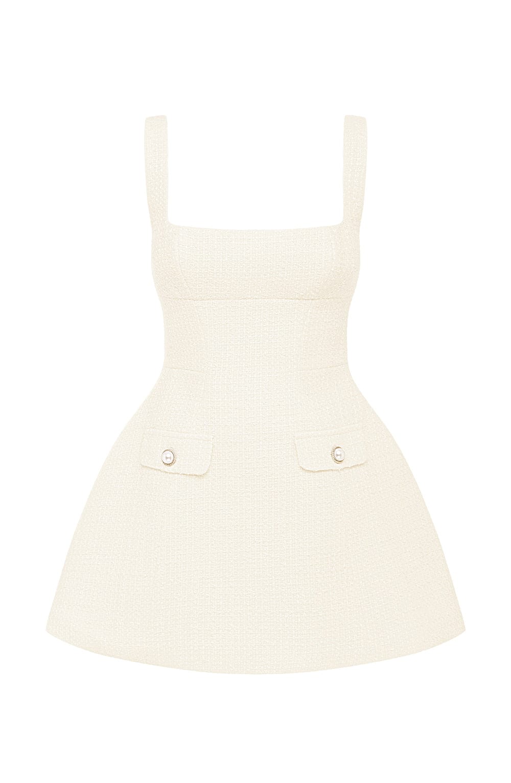 Bessie Mini Dress - Ivory Avalabel