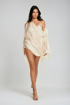 Bada Drape Blouse Two Piece Set Avalabel