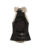 dora halter Backless Furry Top Avalabel