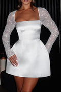 alberta Mini Dress - Ivory Avalabel