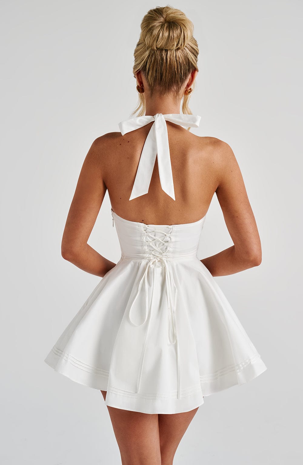 Doris Mini Dress - Ivory Avalabel