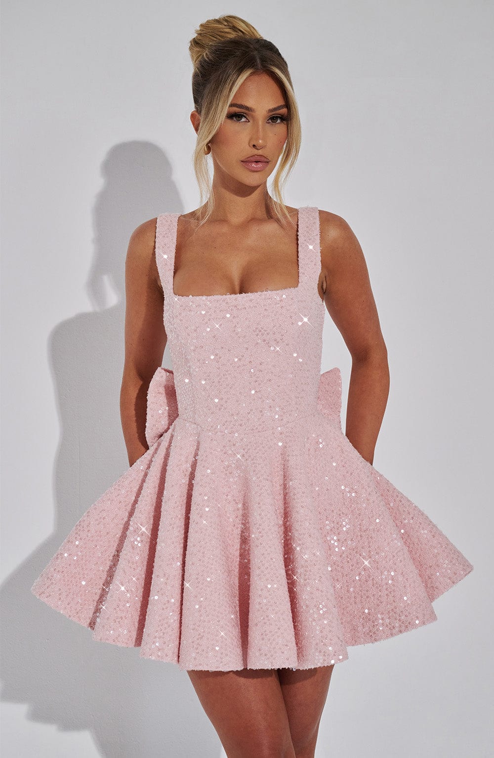 Dorothy Mini Dress - Blush Avalabel