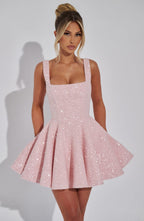 Dorothy Mini Dress - Blush Avalabel