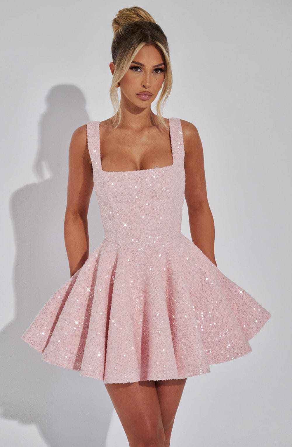 Dorothy Mini Dress - Blush Avalabel