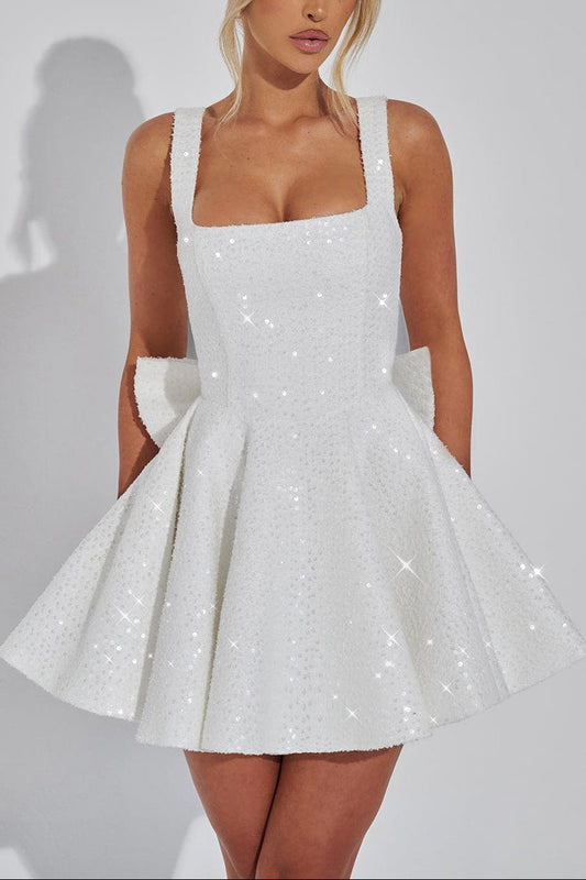 Dorothy Mini Dress - Ivory