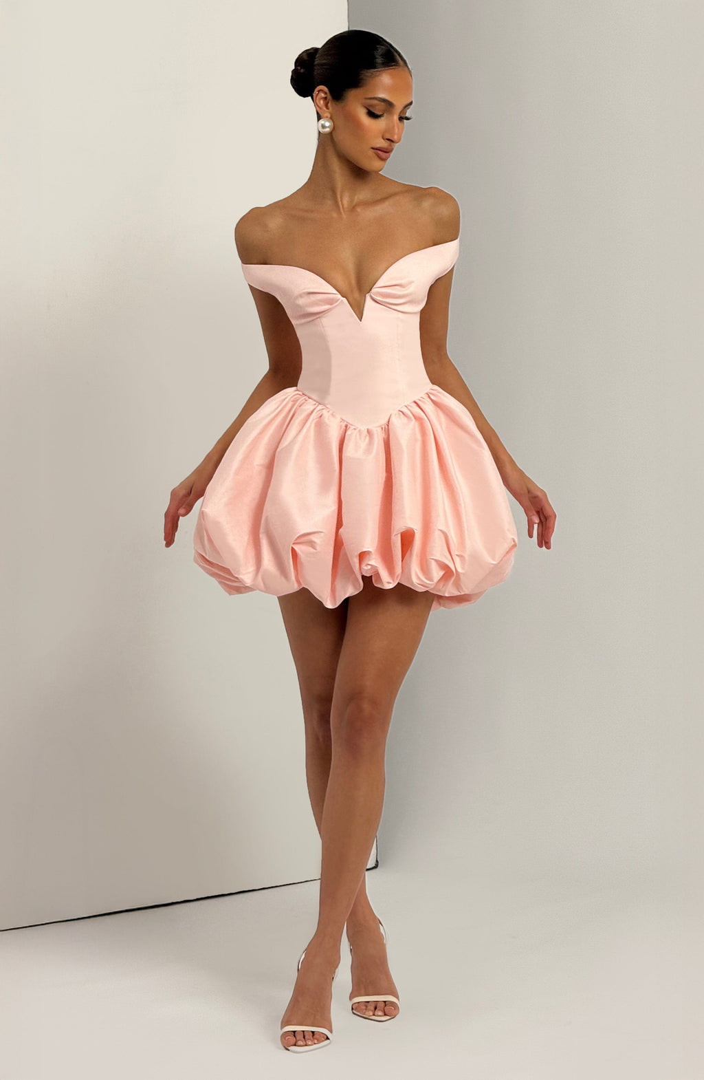 Eileen Mini Dress - Blush Avalabel