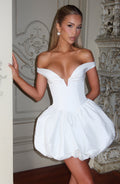 Eileen Mini Dress - Lvory Avalabel