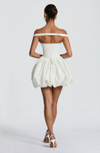 Eileen Mini Dress - Lvory Avalabel