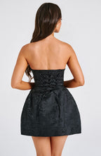 Elenora Mini Dress - Black Avalabel