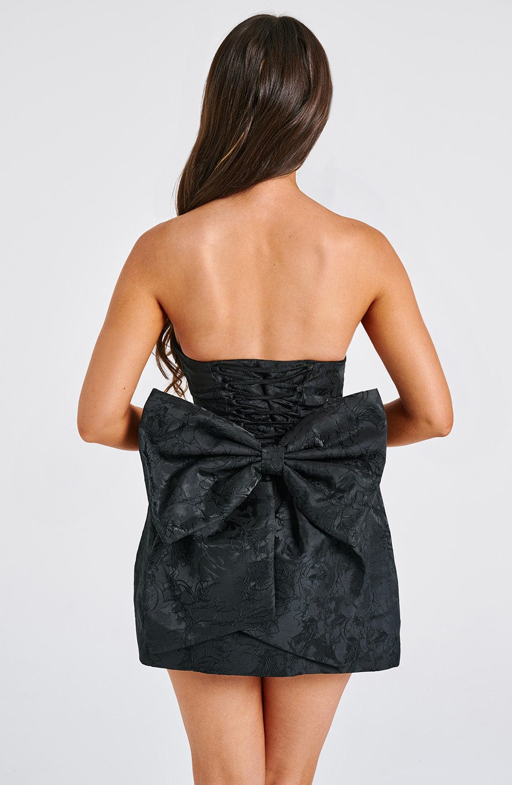 Elenora Mini Dress - Black Avalabel