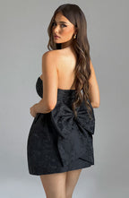 Elenora Mini Dress - Black Avalabel